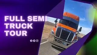 Truck Tour | Freightliner Cascadia | DD15 | 550 HP | 10 Speed