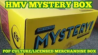 HMV Pop culture / licensed merchandise Mystery box unboxing!
