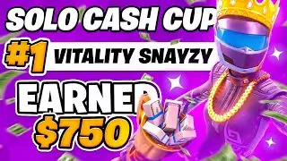 1ST PLACE SOLO CASH CUP 🏆 (750$)