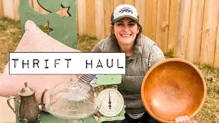 Crazy Day! Thrift Haul - Goodwill Thrifting - Picking for Antique Acres - Exciting News!!