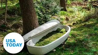 Biodegradable coffins allow for environmentally-friendly burials | USA TODAY