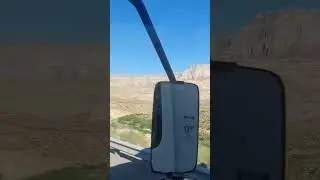 Американские будни: Truck driving all over America штат Аризона мощь и сила гор