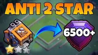 BH9 Base 6500+ INSANE Trophy Push Layout with Base Link & Replays