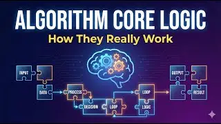 Algorithm Core Logic Explained | How Algorithms Really Work#Algorithms #Programming #ComputerScience