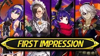 Fire Emblem Heroes - Halloween Mia, Myrrh, Kagero & Niles First Impression! (The Land's Bounty)