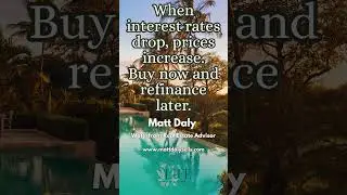 Florida Homebuyers: Interest Rates Are Dropping, Prices Going Up! | Matt Daly Sells