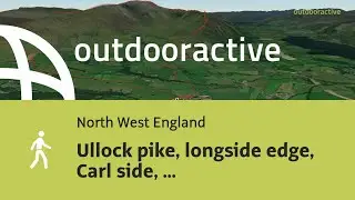 Ullock pike, longside edge, Carl side, Skiddaw, Bakestall. And white water dash waterfall 😎