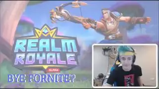 Ninja Plays *NEW* Battle Royale Game? - Realm Royale