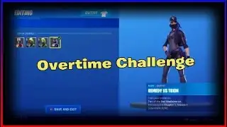 Unlocking the Purple style for Remedy vs Toxin in fortnite | Overtime challenge