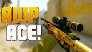 CS:GO | Crazy AWP Edit | 5v1 ACE Must-Watch!! | Competitive Match