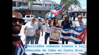 Así son los alrededores 🤑 de la Embajada Cubana 🇨🇺 en Costa Rica 🇨🇷.
