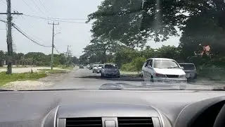 On the road checking out the aftermath of Hurricane Beryl!!