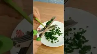 5 Blade Herb Scissors #scissors #kitchengadgets #shorts
