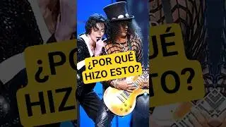 El d&iacute;a que SLASH desobedeci&oacute; a MICHAEL JACKSON en pleno show 😱🔥