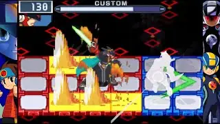 Challenge Request: Defeat ShadowmanSP with Colonel's ScreenDivide ChargeShot  | ShadowmanSP (MMBN5)