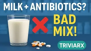 Stop Drinking Milk with Antibiotics! Here&rsquo;s Why | TriviaRx