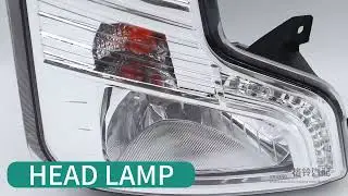 New Chinese Spare Parts Head Lamp Headlight for Dongfeng