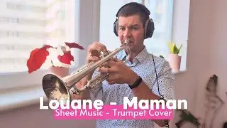 Louane - Maman 🇪🇺🎶 Eurovision 2025 (Sheet Music) - Trumpet Cover 🎺💖