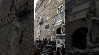 Сердце Флоренции- Палаццо Веккьо (Palazzo Vecchio)на площади Синьории (Piazza della Signoria)