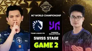 TLPH BERHASIL MENGAMANKAN TIKET KE KNOCK OUT STAGE!!TLPH VS YANGON GALATICOS!!SWISS STAGE M7 GAME 2 