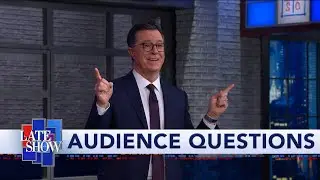 Stephen's Audience Q&A: Why Don't You Grow a Mustache?