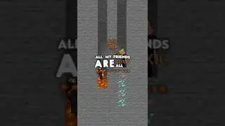 All my friends are toxic Minecraft #shorts