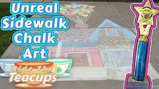 Unbelievable Disney Sidewalk Chalk Art