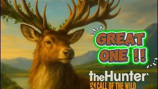 Je fais ENFIN mon PREMIER GREAT ONE CERF ELAPHE sur THE HUNTER CALL OF THE WILD 