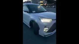 Новая Toyota Raize, на обвесе Modellista