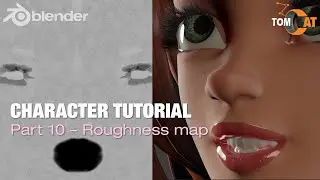Blender Complete Character Tutorial - Part10 - Roughness Map -v2