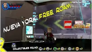 Lego Marvel Superheroes 2: Nueva York FREE ROAM (All Collectibles) - HTG