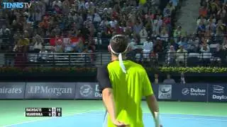 Baghdatis Long Run Hot Shot In Dubai 2016 Final