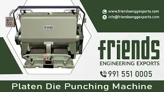 Friends-40 Heavy Duty Platen Die Cutting Machine 28