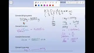 Mat125 Week 2 Conversions (Live Lecture)