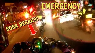 pasien emergency || boba beraksi || escorting ambulance