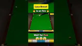 Luca Brecel on fire 🔥 | #snooker #trickshot #Ronnie #trump #selby #ding #masters #147break #final