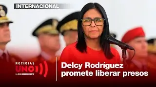 Delcy Rodríguez anuncia amnistía y promete liberar presos políticos | Noticias UNO