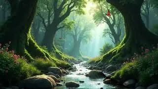 Rain and Cricket Sounds in a Forest | Natural Comfort for the Soul