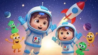 Conteo de Cohetes Espaciales 🚀 | Canci&oacute;n de N&uacute;meros para Ni&ntilde;os | Baby Song Espa&ntilde;ol para Ni&ntilde;os