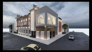 Modern Factory Design | Industrial Building 3D Walkthrough | SketchUp + Lumion Animation #viral