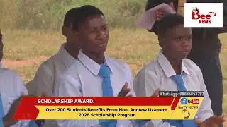 Over 200 Students Benefits From Hon. Andrew Uzamere 2026 Scholarship Program.