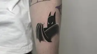 BATMAN TATTOO TIME LAPSE