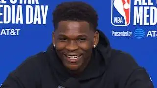 Anthony Edwards HILARIOUS Press Conference at NBA All Star 2026 😂