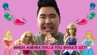Disney Store: Aurora aka Sleeping Beauty DOLL Comparison REVIEW