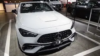 Mercedes-Benz CLE 53 AMG 4Matic Cabriolet 2026 года — экстерьер и интерьер — Автосалон в Цюрихе 2...