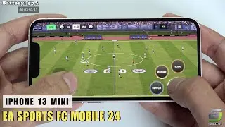 iPhone 13 Mini test game EA SPORTS FC MOBILE 24