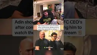 Adin Ross Shows LOVE to Dana White & Hunter Campbell (UFC CEO&rsquo;s!) 🥰