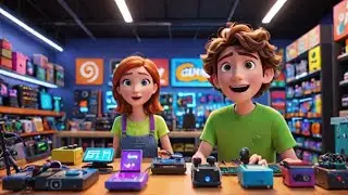 Run Your OWN Electronic Shop Empire!, electronic shop simulator,