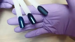 Недельный лак CND глубокий синий 131