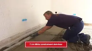 zandcement dekvloer
